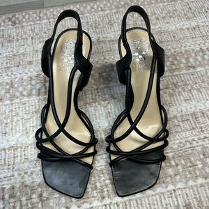 Vince Camuto Balck Strappy Heel